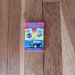 Pairs on Wheels Matching Card Game